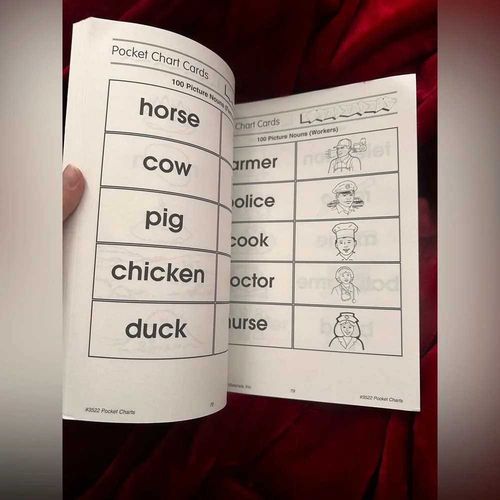 Pocket charts book K-4